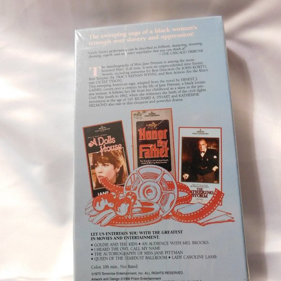 Miss Jane Pittman Autobiography Cicely Tyson VHS - Picture 3 of 6